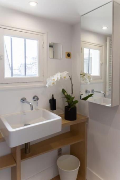Haut Maraisjolie Duplex 33M2… Paris Bagian luar foto
